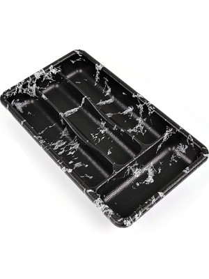 4 Gözlü Mermer Desenli Kaşıklık ROYALEKS-57081