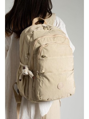 Baginn 571 Collection Lise Üniversite Okul Çantası Klinkır Kumaş Sırt Çantası 45 x 30 cm
