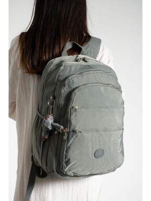 Baginn 571 Collection Lise Üniversite Okul Çantası Klinkır Kumaş Sırt Çantası 45 x 30 cm