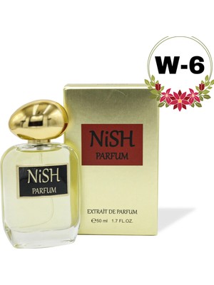Nish Parfum W-6 Extrait De Parfum 50ML Floral