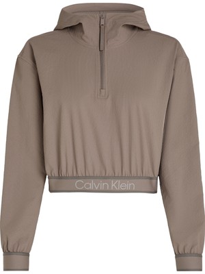 Calvin Klein Kahve Kadın Rüzgarlık 00GWF4J403NZ8-PW - Wınd Jacket