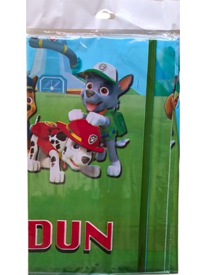 Ngüzel Party Paw Patrol Iyi Ki Doğdun Masa Örtüsü