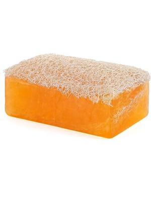 Mircotton Doğal Kabak Lifli El Yapımı Sabunu'safran' 120 Gr