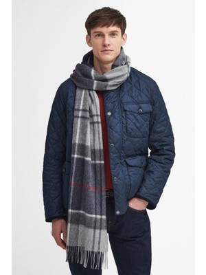 Barbour Carrbridge Tartan Atkı TN27 Blue Granite