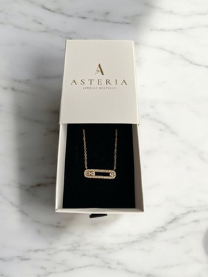 Asteria Jewelry Yatay Mess Kolye