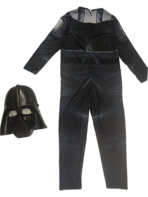 Yüsü Çocuk Starwars Kostümü Çocuk Darth Vader Kostüm