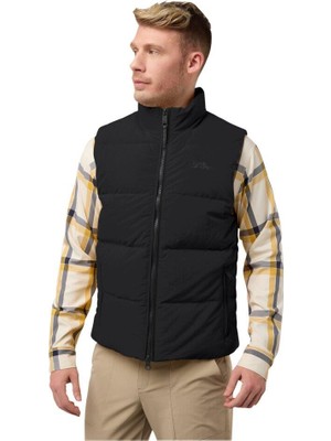 Jack Wolfskin Nordlicht Vest M Erkek Yeleği A60089-6000 Siyah