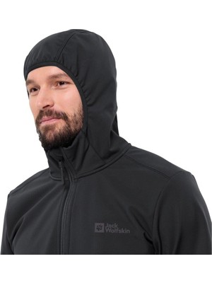 Jack Wolfskin Bornberg Hoody M Siyah Erkek Mont 1307471-6000