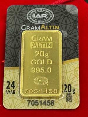 Victoria Gold 20 gr 24 Ayar  Altın