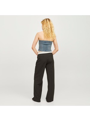 Jack & Jones Kadin Straplez Denim Crop - Tinga