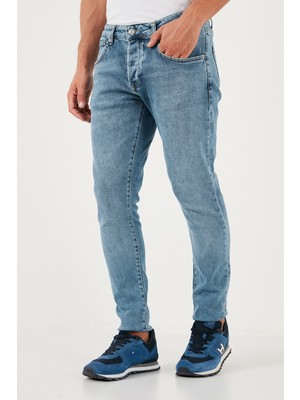 Buratti Pamuklu Normal Bel Slim Fit Dar Paça Jeans Erkek Kot Pantolon 1115S051NAPOLI