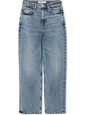 İpekyol Hotfix Baskılı Wide Leg Fit Jean Pantolon