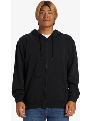 Quiksilver Salt Water Zip Hoodie Erkek Sweatshirt AQYFT03330-KVJ0 Black