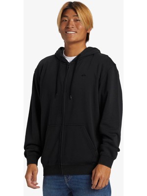 Quiksilver Salt Water Zip Hoodie Erkek Sweatshirt AQYFT03330-KVJ0 Black