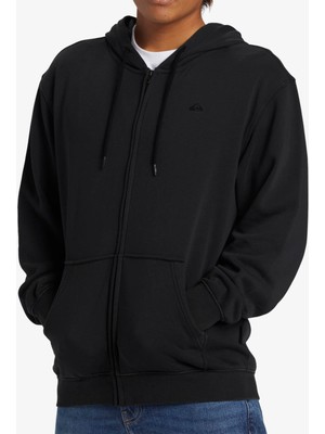 Quiksilver Salt Water Zip Hoodie Erkek Sweatshirt AQYFT03330-KVJ0 Black