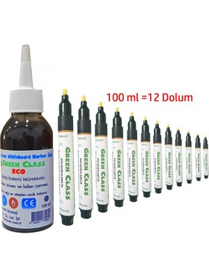 Green Class Eko Yeşil Mürekkep 100 ml