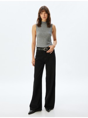 Koton Triko Kolsuz Kazak Dik Yaka