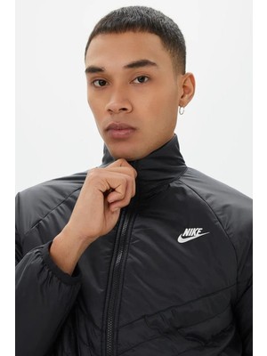 Nike Windrunner Therma-Fit Midweight Puffer Erkek Siyah Mont