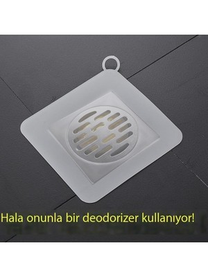 Leca Kanalizasyon Yer Süzgeci Kapağı Koku Giderici Banyo Silikon Deodorant Mat Mutfak Tuvalet Tuvalet Banyo Yer Süzgeci Mat (Yurt Dışından)