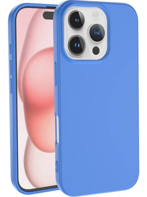 Adige iPhone 16 Pro Max Kılıf Lansman Içi Kadife Silikon