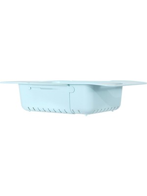 Ayarlanabilir Lavabo Süzgeci - Mavi