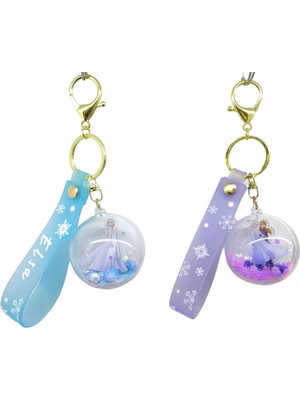 Miniso Disney Frozen Lisanslı Sulu Anahtarlık Yeni Seri