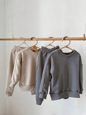 Tarkito Kız Ve Erkek Bebek Çocuk Alt Üst Eşofman Takımı Sweatshirt & Jogger 1-7 Yaş
