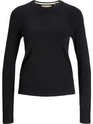 Jack & Jones Kadin Bisiklet Yaka Uzun Kollu Kazak - Cara