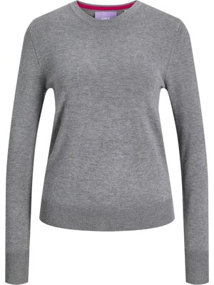 Jack & Jones Kadin Bisiklet Yaka Uzun Kollu Kazak - Cara