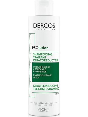 Vichy Dercos PSOlution Şampuan Saç Derisini Rahatlatan Bakım Yapıcı 200 ml Tüm Saçlar İçin