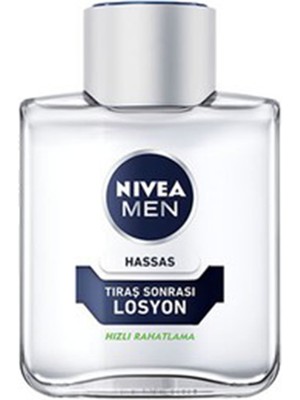 Nivea Men Tıraş Sonrası Losyon 100 ml Alkolsüz Yağsız Hızlı Emilim Hassas Ciltlere Uygun