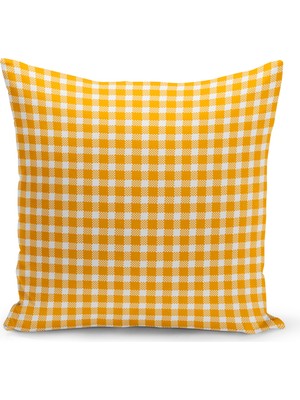 Bertille Home Yılbaşı Ekose Serisi Çift Tarafı Dijital Baskılı Kırlent Kılıfı (Christmas Noel Cushion Cover)