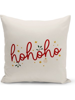 Bertille Home Yılbaşı Serisi Çift Tarafı Dijital Baskılı  4'lü Kırlent Kılıfı Seti (Christmas Noel Cushion Cover)