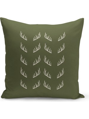 Bertille Home Yılbaşı Serisi Çift Tarafı Dijital Baskılı  4'lü Kırlent Kılıfı Seti (Christmas Noel Cushion Cover)