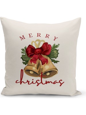 Bertille Home Yılbaşı Serisi Çift Tarafı Dijital Baskılı  4'lü Kırlent Kılıfı Seti (Christmas Noel Cushion Cover)