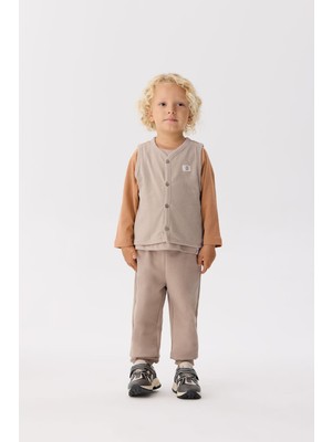 Nebbati Bg Store Erkek Bebek Bej Yelek