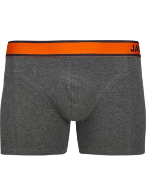 Jack & Jones Erkek Logolu 3'Lü Boxer Paketi - Rick