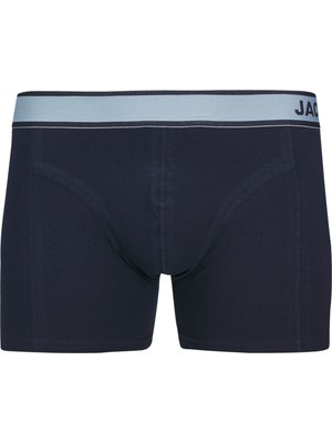 Jack & Jones Erkek Logolu 3'Lü Boxer Paketi - Rick