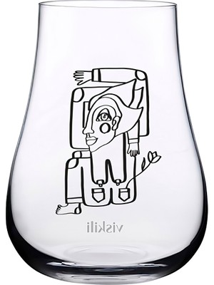 Anason İşleri Gül Döktüm Kadehlerine Viski Kadehi 330CC