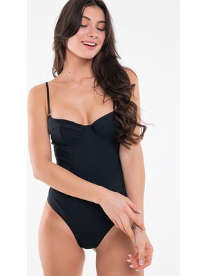 Calvin Klein One Piece Swim Askılı Mayo