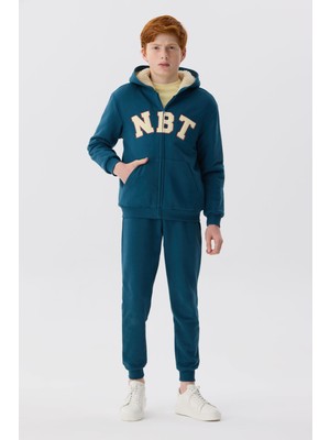 Nebbati Bg Store Erkek Çocuk Yeşil Eşofman Üstü