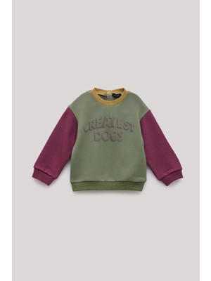 GB Baby Bg Store Erkek Bebek Yeşil Sweatshirt