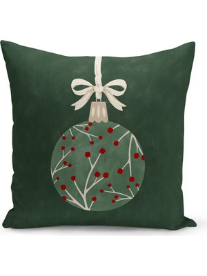 Bertille Home Yılbaşı Serisi Çift Tarafı Dijital Baskılı  4'lü Kırlent Kılıfı Seti (Christmas Noel Cushion Cover)