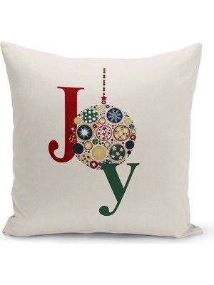 Bertille Home Yılbaşı Serisi Çift Tarafı Dijital Baskılı  4'lü Kırlent Kılıfı Seti (Christmas Noel Cushion Cover)