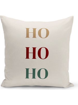 Bertille Home Yılbaşı Serisi Çift Tarafı Dijital Baskılı  4'lü Kırlent Kılıfı Seti (Christmas Noel Cushion Cover)