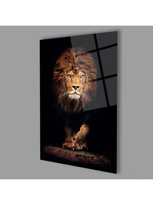 Exela Home Aslan Cam Tablo 4mm Dayanıklı Temperli Cam