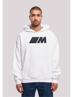 Swozz Bmw M Baskılı Unisex Oversize Sweatshirt 3 Iplik Kalın Kışlık Özel Tasarım Hoodie