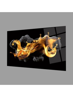 Exela Home Soyut Cam Tablo 4mm Dayanıklı Temperli Cam