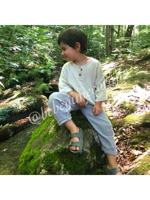 Bebeğime Çorap Organik Müslin Pantolon Kız-Erkek Bebek-Çocuk