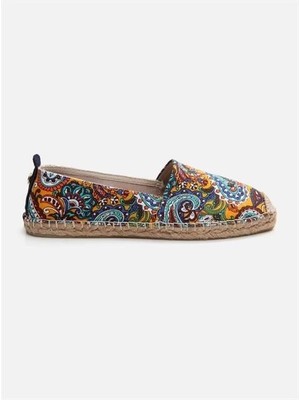 Su Espadril Tenny Sarı Şal Kadın Düz Espadril